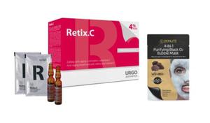 Retix C Retinol 4% - 1 zabieg 2ml+5g +SKINLITE Koreaska Maseczka Bbelkujca z Pyem Wulkanicznym 25ml - 2871342451