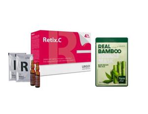 Retix C Retinol 4% - 1 zabieg (2ml+5g) - FARMSTAY Maska z bambusem Gratis - 2866786012