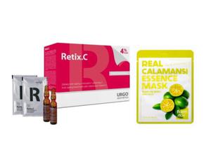 Retix C Retinol 4% - 1 zabieg 2ml+5g - FARMSTAY Maska z filipisk limonk Gratis - 2866786013