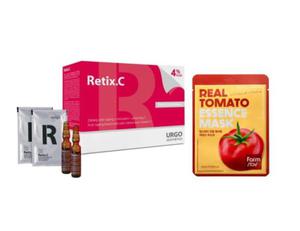 Retix C Retinol 4% - 1 zabieg 2ml+5g - FARMSTAY Maska z pomidorem Gratis - 2866786014
