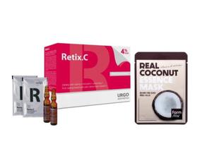 Retix C Retinol 4% - 1 zabieg 2ml+5g - FARMSTAY Maska z kokosem Gratis - 2866786017