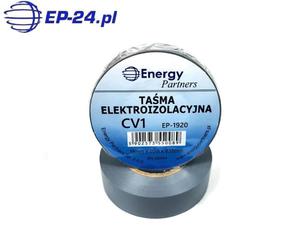 CV1 (EP-1920) SZA - tama elektroizolacyjna PCW (19mm x 20m x 0.13mm) szara - 2874015990