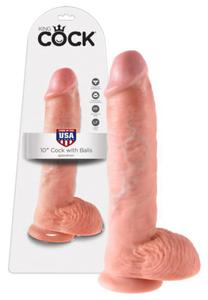 SUPER REALISTYCZNE DILDO KING COCK DUGO 28 CM - 2859516069