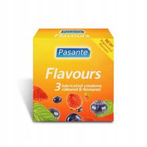 SMAKOWE PREZERWATYWY PASANTE FLAVOURS 3 SZT. - 2859516162