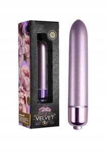 Fioletowy Mini Wibrator Touch Of Velvet - 2859515193