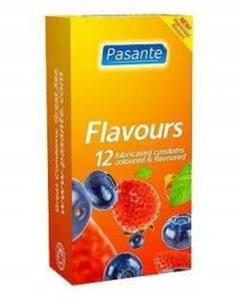 PREZERWATYWY WIELOSMAKOWE PASANTE FLAVOURS 12 SZT. - 2859516686