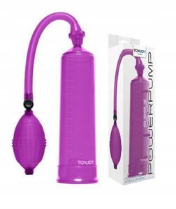 POMPKA POWIKSZAJCA PENISA - POWER PUMP PURPLE - 2859516785