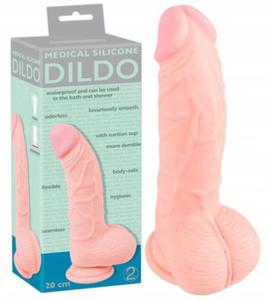 Realistyczne Dildo Medical Silicone Dildo 20 Cm - 2859515315