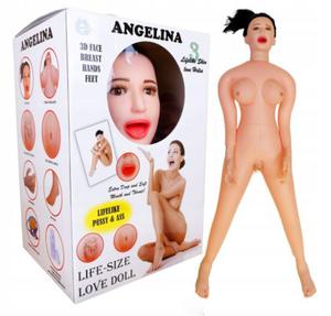 Naturalna Lalka Mioci 3d Z Wibracj Angelina - 2873406690