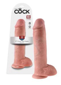 Super Realistyczne Dildo King Cock Dugo 11 Cali - 2870001969