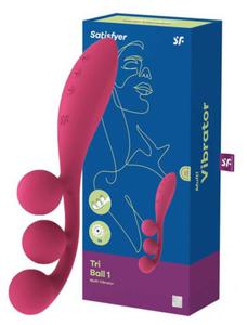 Multiwibrator Satisfyer Stimulator Tri Ball 1 Red - 2872966243