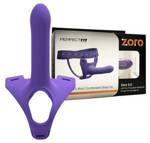 Strap on Zoro Perfect Fit 12,3 cm Purple - 2873406693