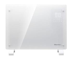 Grzejnik konwektorowy EGW-15B z WiFi, szklany front, elegancki design, 1,5kW, biay - 2872616626