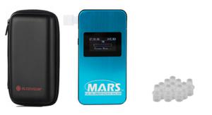 Alkomat Mars Elite, aluminiowa obudowa, czono Bluetooth, akumulator, adowarka, 2 lata gwarancji, do 4 promili, gratis 10 ustnikw - 2872616629
