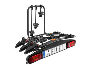 Platforma na hak Aguri Active Bike Black baganik na 3 rowery + Gratisy - 2856190479