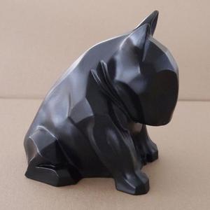 Rzeba Bull Terrier Czarny Mat - BULL TERRIER BLACK MAT - 2593337720