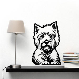 Naklejka Pies West Highland white terrier Doggie - 2593338578