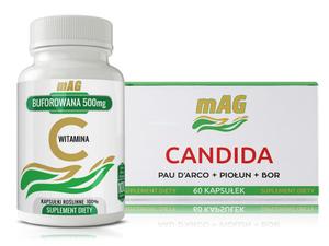 mAG Witamina C + mAG Candida Candida i buforowana vitamina C MagTerapia - 2875301022