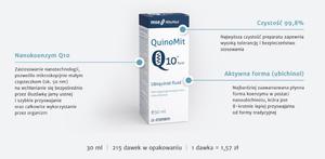 QuinoMit Q10 fluid - Najbardziej aktywna forma koenzymu Q10 na wiecie. Czysto 99,8%. - 2824922540