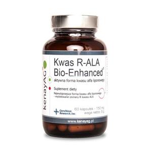 Kwas R-ALA Bio-Enhanced aktywna forma kwasu liponowego (60 kapsuek) - suplement diety - 2845147282