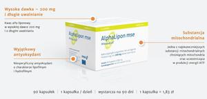 Kwas alfa liponowy MSE 200 mg  - 2859720372