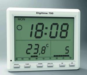 Tygodniowy regulator temperatury pokojowej DigiTime 700 Tygodniowy regulator temperatury pokojowej - 2859294613