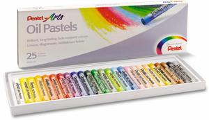 Pastele olejne 25 kolorw Pentel - 2871966337