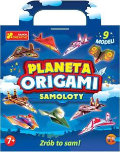 Planeta origami samoloty Papier origami- kreatywny prezent dla dzieci - 2872810382