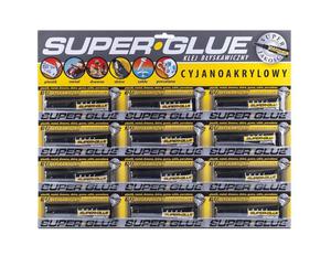 Klej NEW Super Glue 3g 12szt - 2858788373