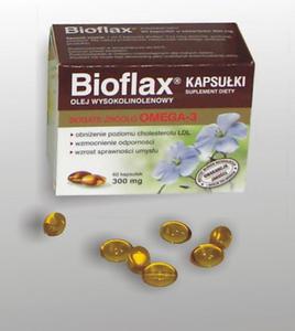 BIOFLAX 60 kaps. Olej lniany dr. Budwig w kaps. - 2825969486