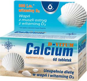 D-VITUM CALCIUM 60 tabl. wit. D3 i wap - 2825969488