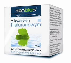 KREM Z KWASEM HIALURONOWYM 50ml PRZECIWZMARSZCZKOWY - 2825969510