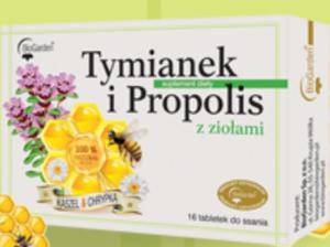 TYMIANEK I PROPOLIS 16TABL. CHRYPKA, KASZEL - 2825969538