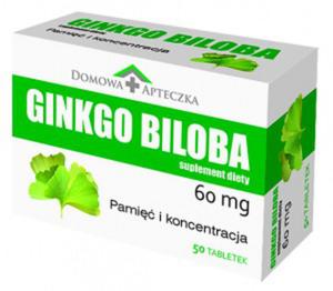 GINKGO BILOBA 60 MG 50TABL. - 2825969546