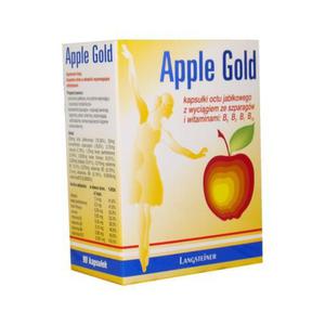 APPLE GOLD 90 KAPS. WSPOMAGA ODCHUDZANIE - 2825968758