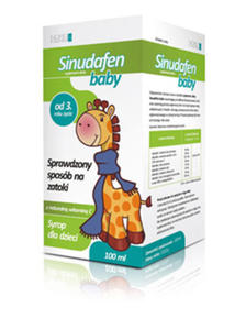 SINUDAFEN BABY SYROP 100ML ZATOKI - 2825969588