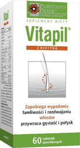 VITAPIL Z BIOTYN 60TABL. WZMOCNIJ WOSY - 2825968766