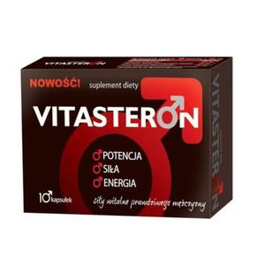 VITASTERON 10 KAPS. POTENCJA SIA ENERGIA - 2825968928