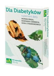 DLA DIABETYKW MORWA, BOROWKA, CYNAMONOWIEC 48 KAPS. - 2825968936