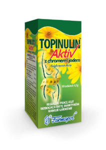 TOPINULIN AKTIV 50TABL. JOD, CHROM, ODCHUDZANIE - 2825968937