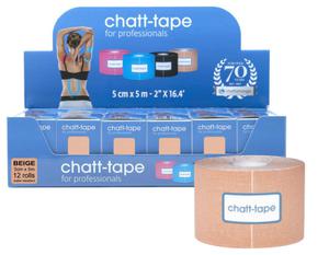 Chatt-Tape tama do kinesiotapingu 12 rolek 5cm x 5m beowa - 2867066453