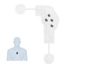 OmegaSnap 2CH 2-kanaowe elektrody jednorazowe 20 sztuk do holtera EKG Faros 360 - 2878199394