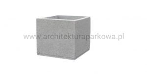 DONICA BETONOWA KWADRATOWA 90x90x80 77281 (donice parkowe id: 572) - 2860527918