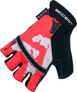 Rękawiczki EL NORTE czerwono-czarne - Czerwono-czarne - 2654403234