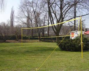 Zestaw siatkwka plaowa, ogrodowa, badminton SPORT NET - 2654403574