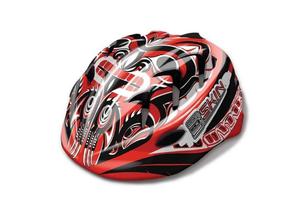 Kask B-Skin Kiddy Pro - Niebiesko/czarny - 2654405798