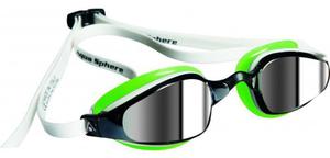 Aquasphere okulary K180 mirror white-green - Kawowy || Zielony - 2654409704