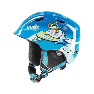 Kask UVEX dziecicy Airwing II 56-6-132-24 - Blue snowman - 2654410746