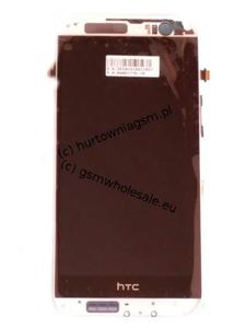 HTC One M8 - Oryginalny front z ekranem dotykowym i wywietlaczem (biay) - 2822152764