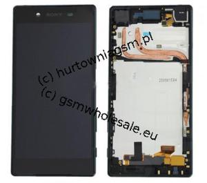 Sony Xperia Z5 E6633/E6683 Dual - Oryginalny front z wywietlaczem i ekranem dotykowym zielony - 2836025019